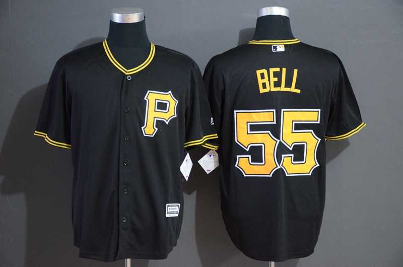 Pirates 55 Josh Bell Black Cool Base Jersey,We sell and wholesale Pirates 55 Josh Bell Black Cool Base Jersey on line form chian!